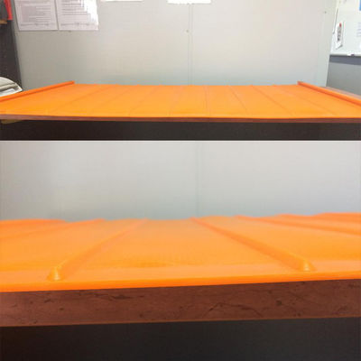 0.045~8.0mm Tamanho do slot PU Screen Mesh OEM Para a planta de lavagem de carvão