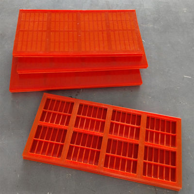 Painel de Ecrã de PU de alta flexibilidade WS85 de poliuretano ecrã modular para agregado / mineração