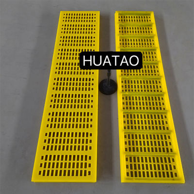 WS85 Ecrã modular de poliuretano Ecrã PU para rastreamento de agregados de mineração