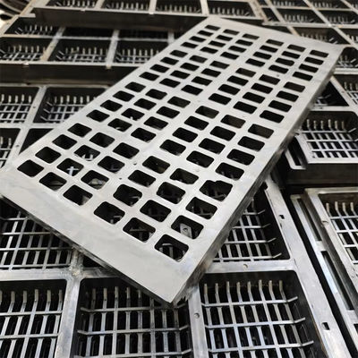 20*5mm Tamanho de abertura Tipo SELM Ecrã de borda flexível de borda de borracha com redução de ruído de vibração