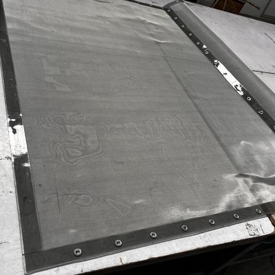 SS316 Tecido de parafusos de tração resistente aos raios UV para separadores Rotex