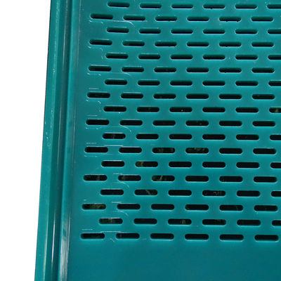 Painel de tela PU Flip-Flop 5mm Abertura 6mm Espessura para Peneiramento de Compostagem