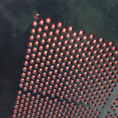 Tela anti-entupimento de borracha tailandesa de 1m, aberturas de 4-12mm, 2x durabilidade