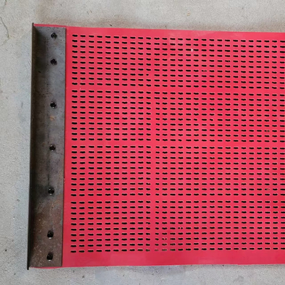 Tapete de tela de auto-limpeza de borracha tailandesa de 6 mm para telas vibrantes