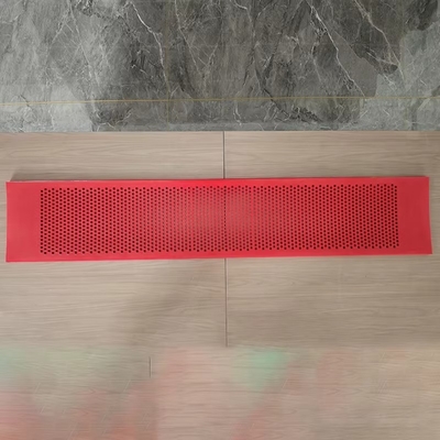 Painel de tela de poliuretano para chinelo de 6 mm de espessura anti-entupimento para carvão