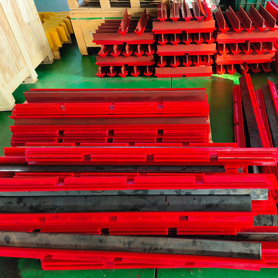 Polyurethane de desaguamento de malha 305mm Largura 4mm Slot Rail Suporte