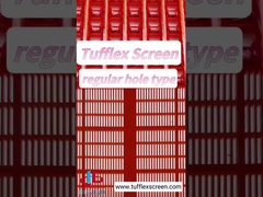 Tipo de buraco regular do ecrã tuflex